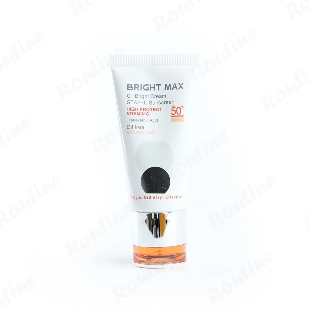 کرم ضد آفتاب SPF 50 ویتامین سی بژ طبیعی برایت مکس، تصویر 1