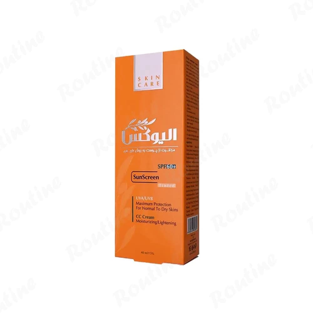 کرم ضد آفتاب پوست خشک SPF 60 الیوکس — تصویر 2