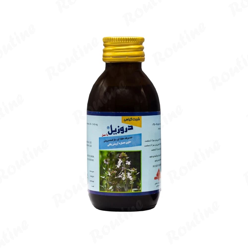 شربت گیاهی دروزیل گياه اسانس 120 میلی‌لیتر، تصویر 1