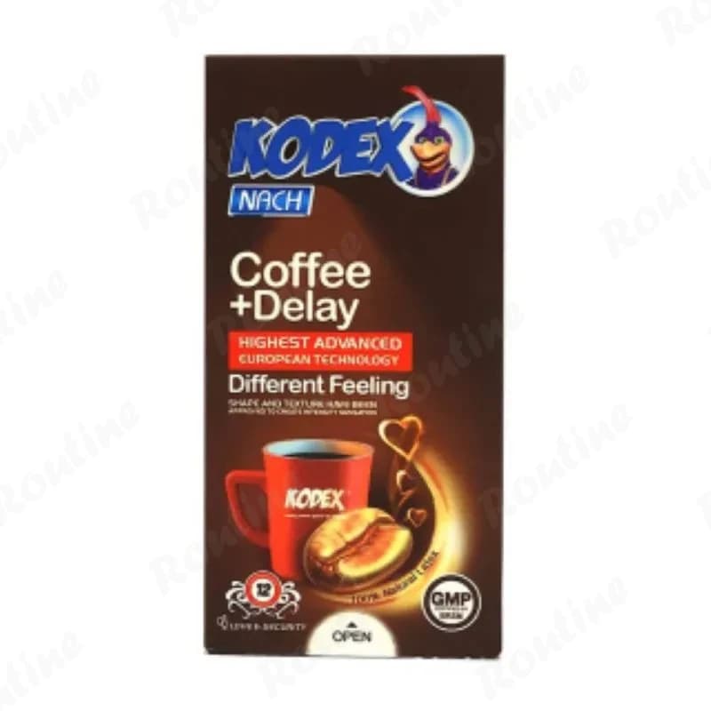 کاندوم تاخیری مدل Coffee Delay کدکس، تصویر 1