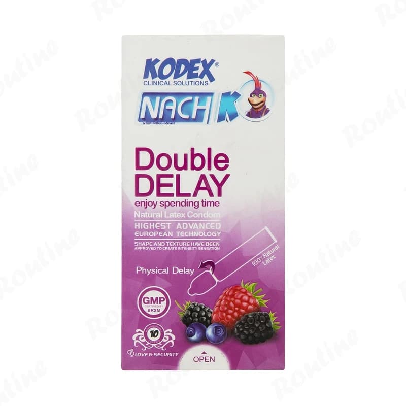 کاندوم تاخیری مدل Double Delay کدکس، تصویر 1