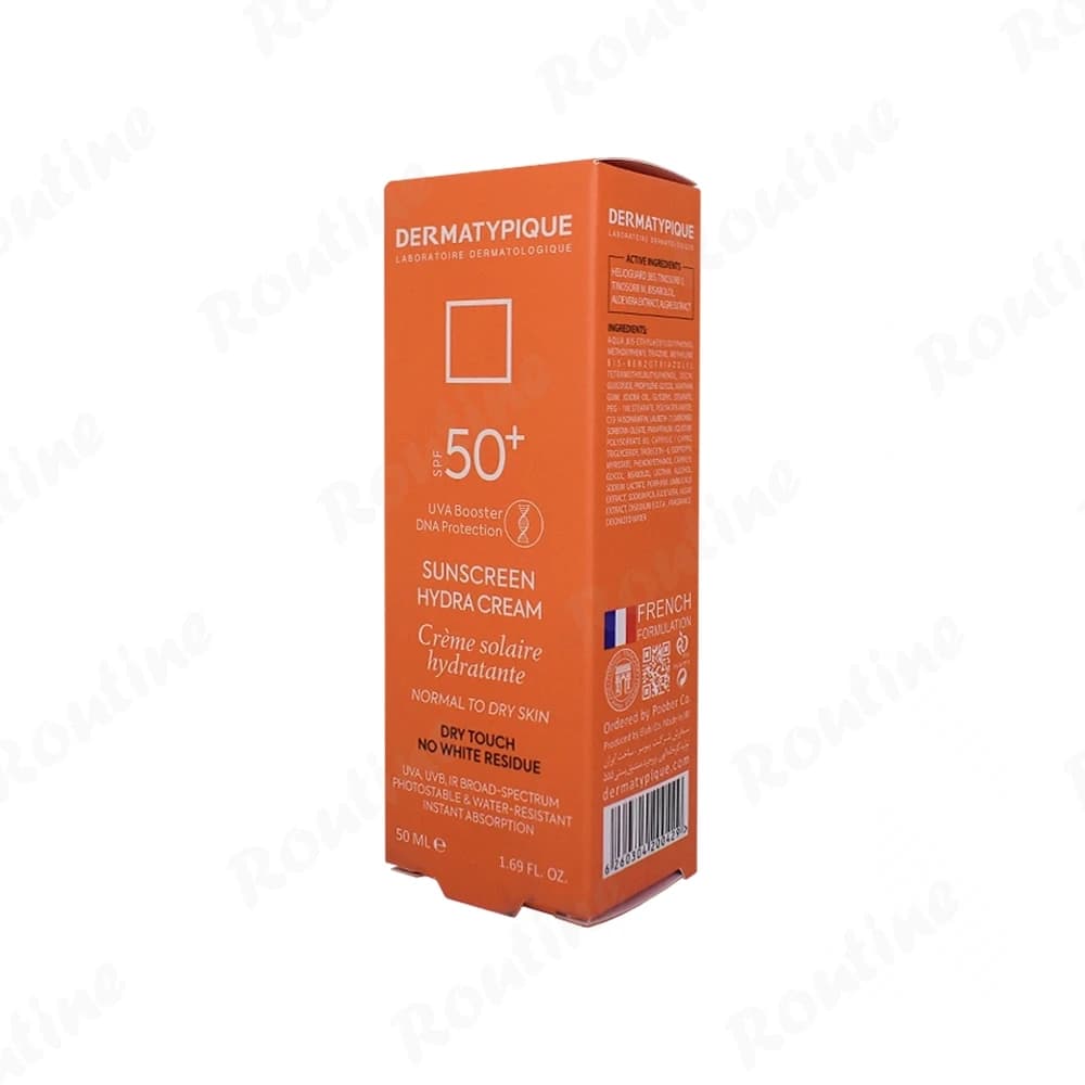 کرم ضد آفتاب SPF50 بی‌رنگ پوست خشک درماتیپیک — تصویر 2