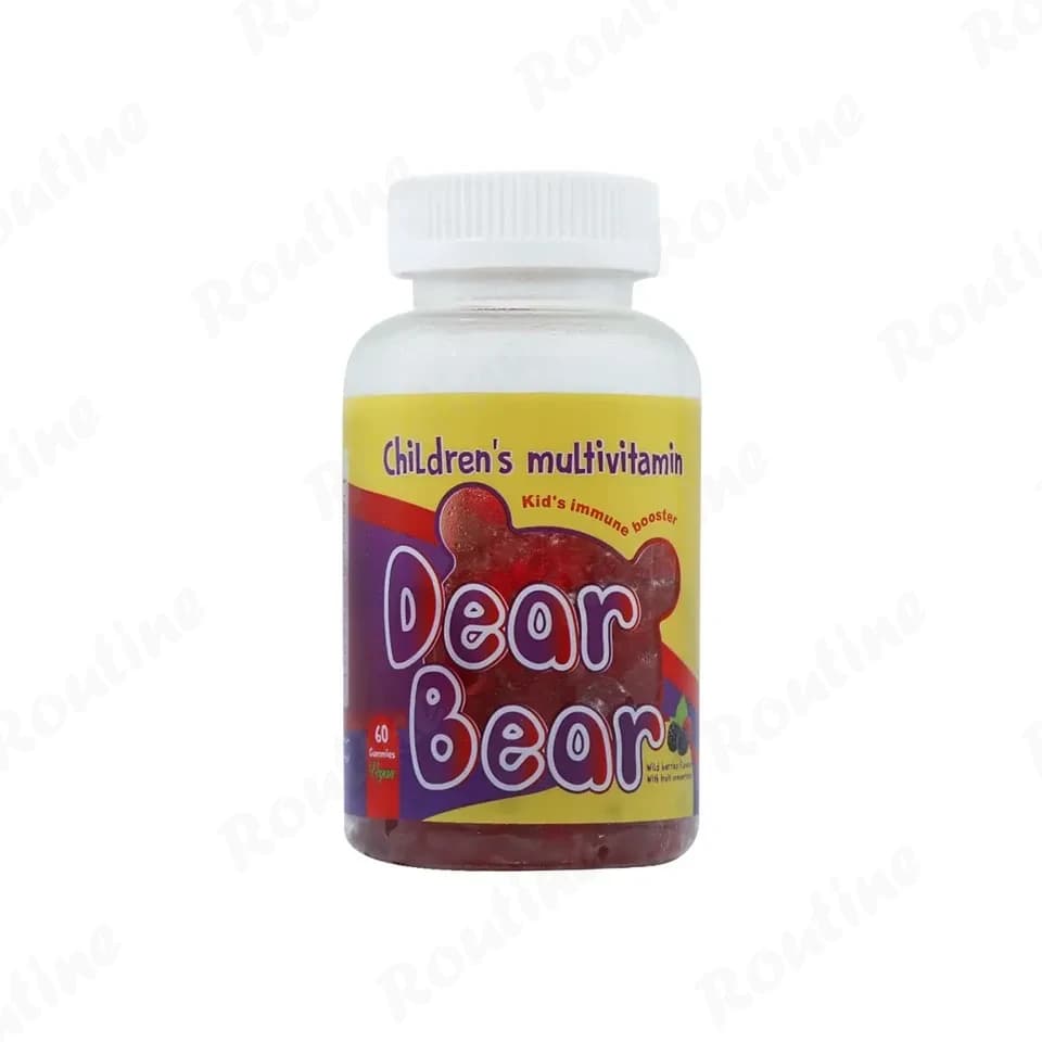 پاستیل مولتی‌ویتامین DEAR BEAR بی‌اس‌کی 60 عددی