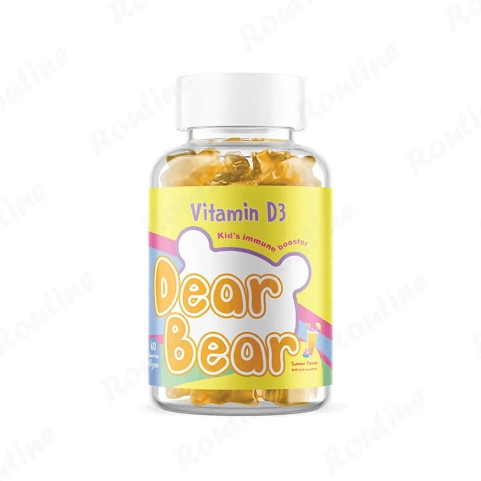 پاستیل ویتامین د3 DEAR BEAR بی‌اس‌کی 60 عددی