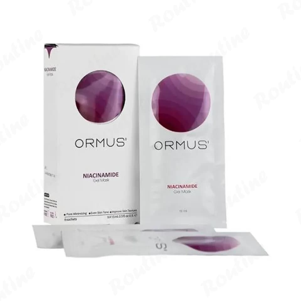 ژل ماسک صورت نیاسینامید (Niacinamide) اورموس بسته 6 عددی