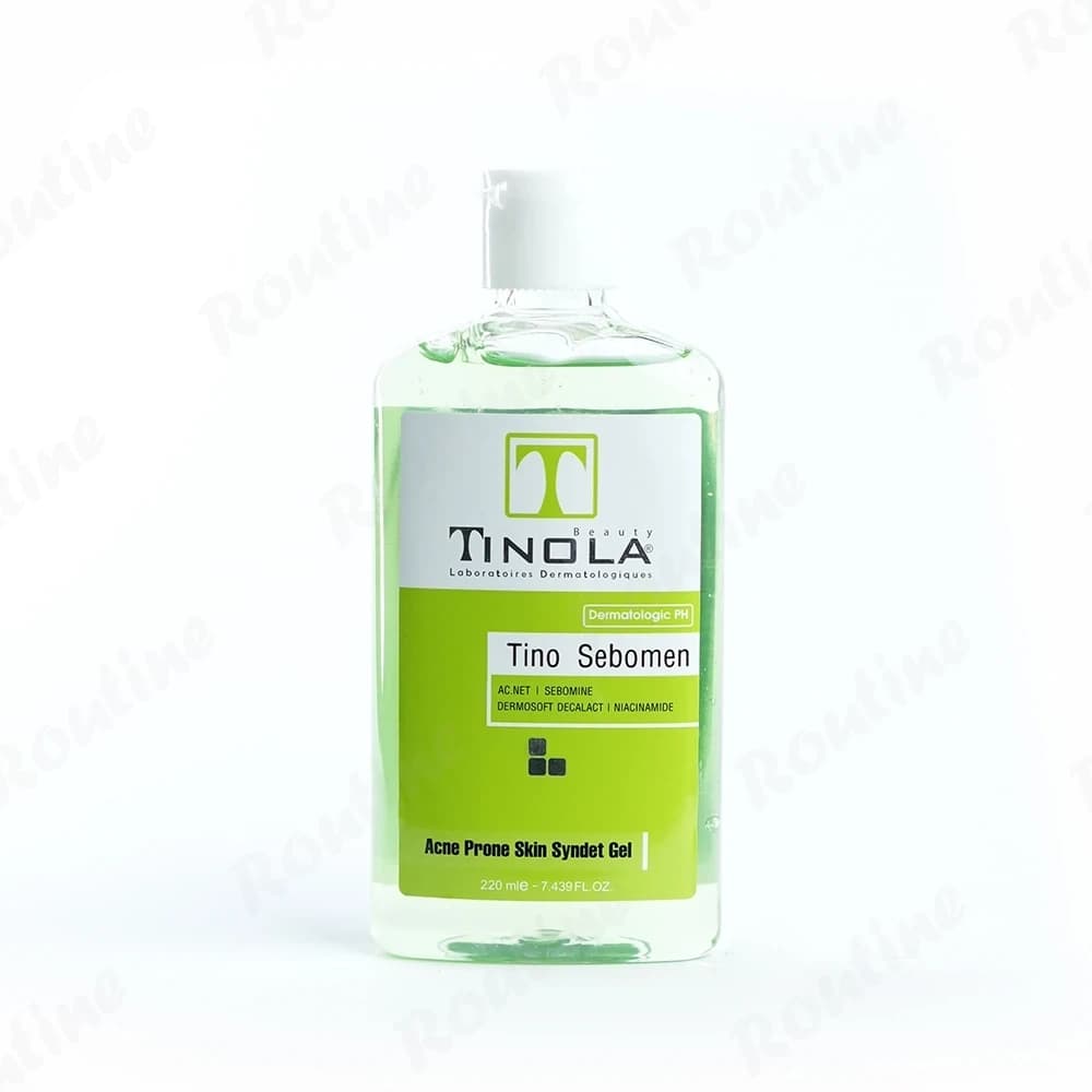 ژل شوینده پوست چرب و جوش دار تینو سبومن تینولا