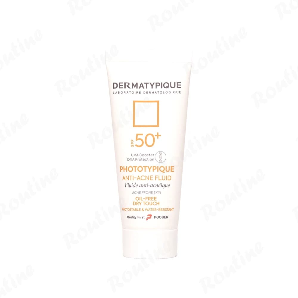 فلوئید ضد آفتاب و ضد جوش بی رنگ SPF 50 درماتیپیک