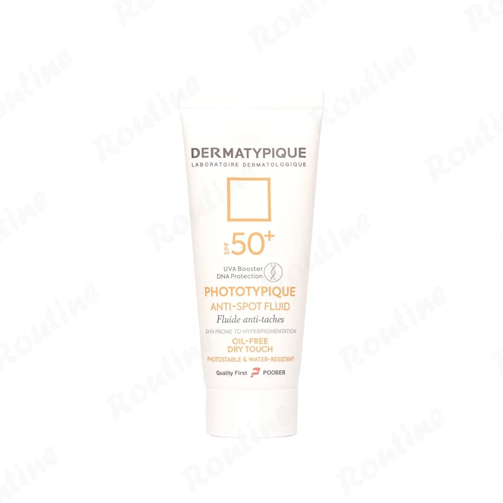 فلوئید ضد آفتاب ضد لک و روشن کننده SPF50 درماتیپیک 40 میلی لیتر