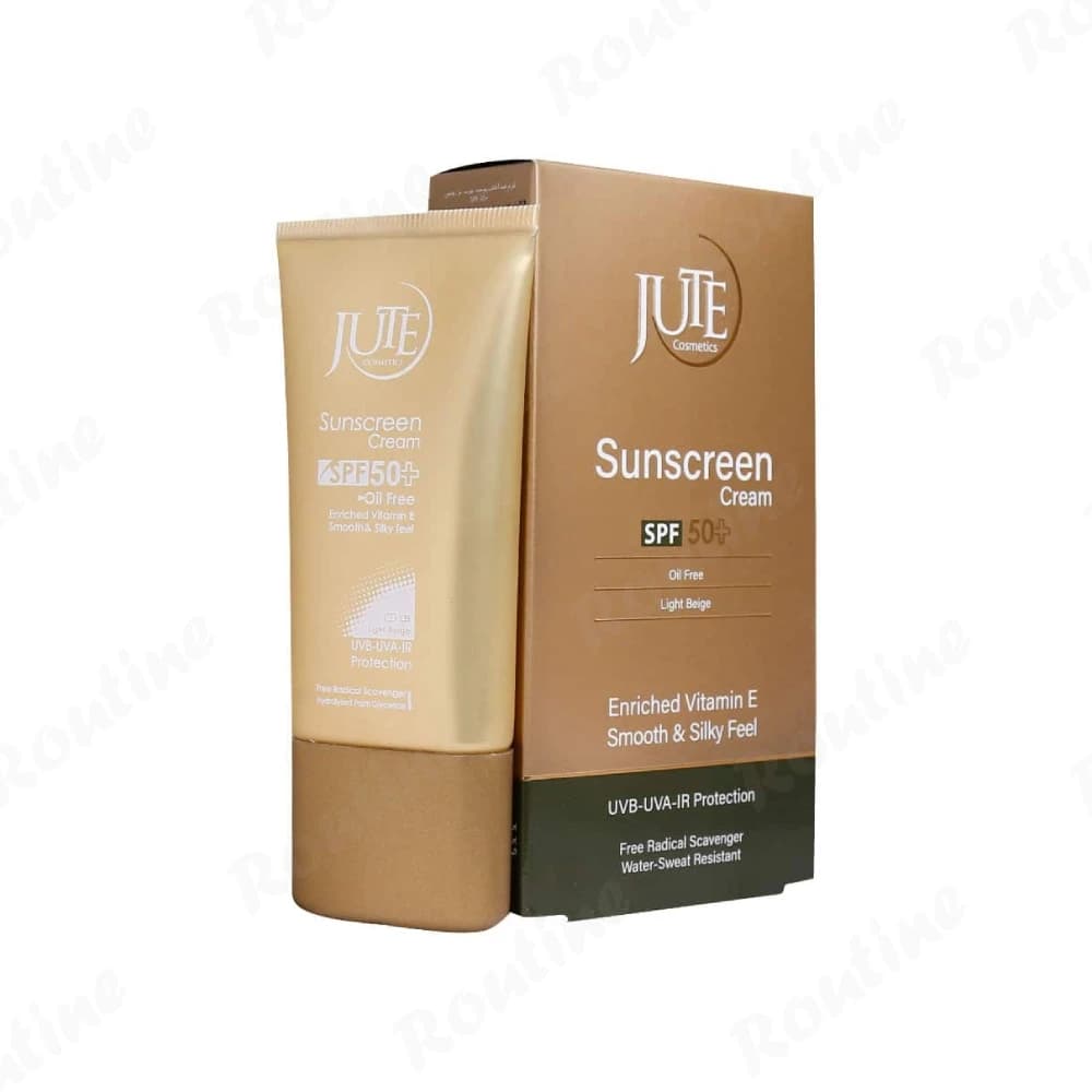 کرم ضد آفتاب SPF 50 پوست چرب بژ روشن ژوت 40 میلیلیتر