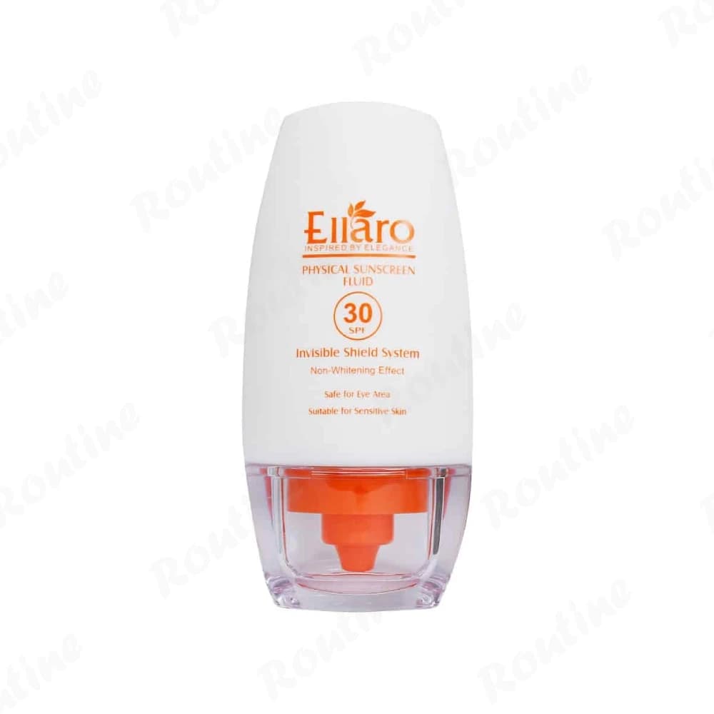فلوئید ضد آفتاب فیزیکال SPF 30 بی رنگ الارو