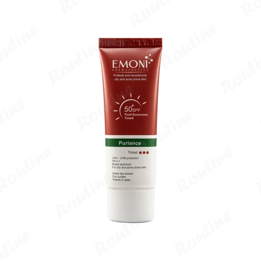 فلوئید ضد آفتاب بژ SPF 50 امونی