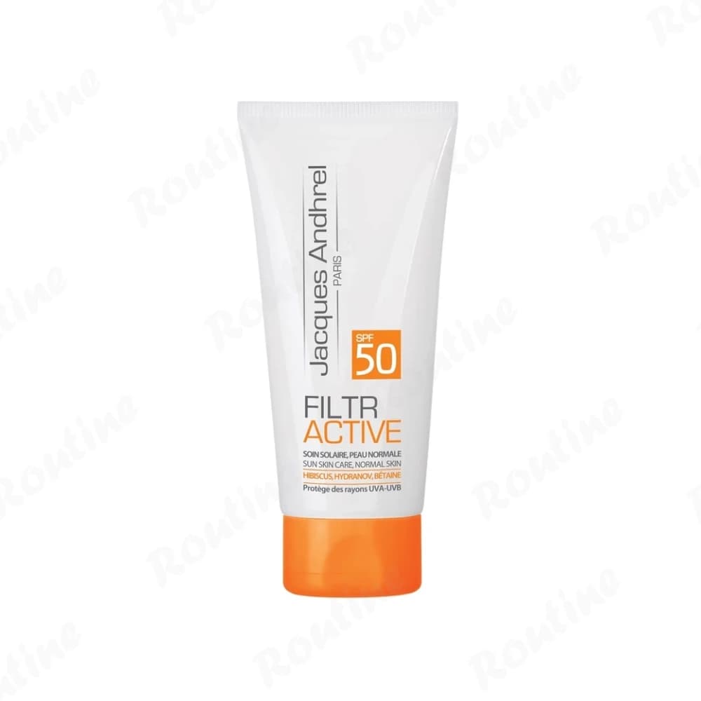 کرم ضد آفتاب بی رنگ SPF 50 ژاک آندرل پاریس مناسب پوستهای نرمال تا خشک