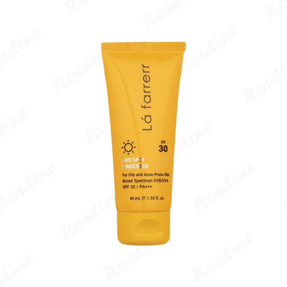 کرم ضدآفتاب و ضدلک بیرنگ لافارر SPF30 مناسب پوستهای چرب