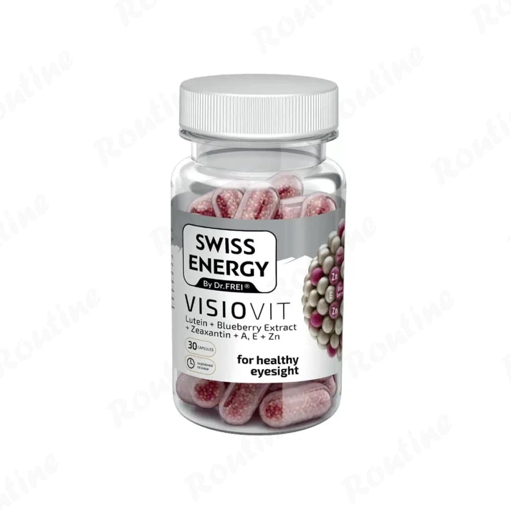 کپسول ویژیوویت آهستهرهش سوئیس انرژی (مکمل تقویتکننده) 30 عدد