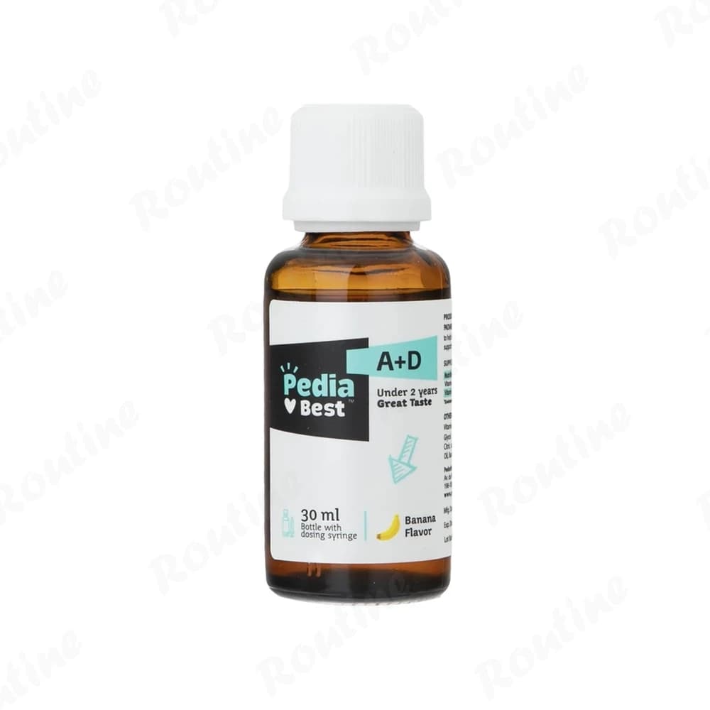 قطره خوراکی ویتامین آ+د پدیابست 30 میلیلیتر