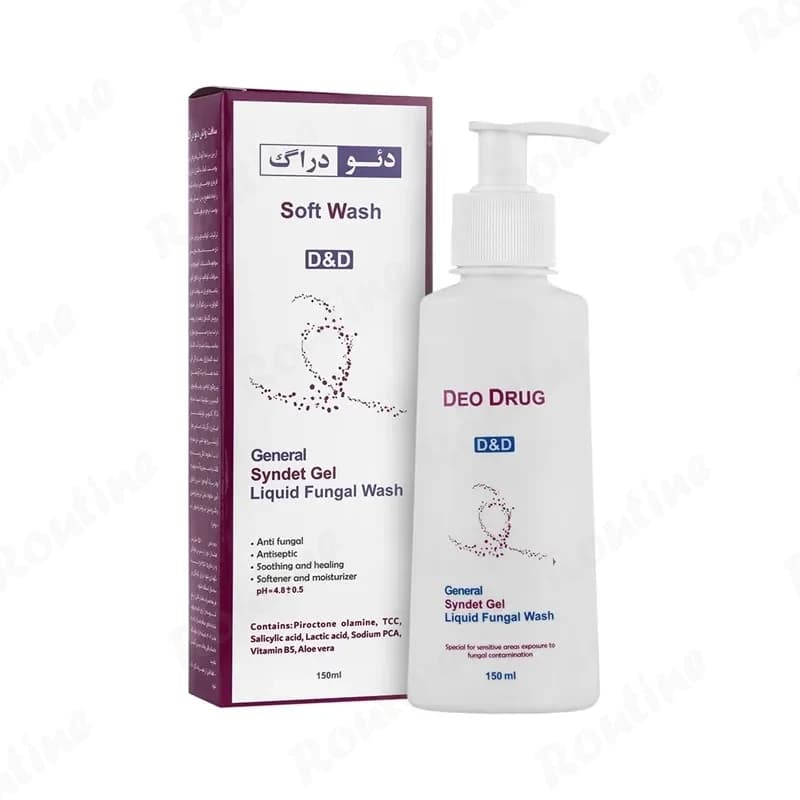 ژل بهداشتی ضد قارچ آنتی فونگال دئودراگ 150 میلیلیتر