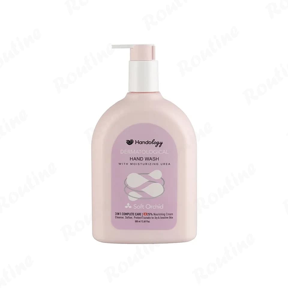 مایع دستشویی کرمی هندولوژی مدل Soft Orchid 500 میلیلیتر