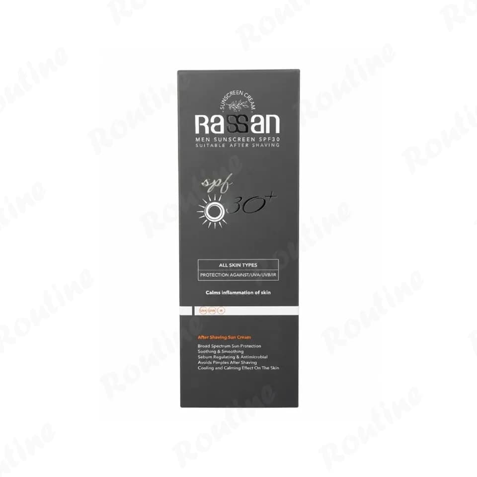 کرم ضد آفتاب آقایان SPF30 مناسب بعد از اصلاح راسن 40 میلیلیتر