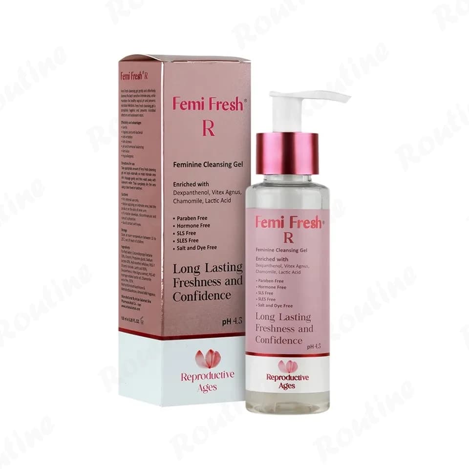 ژل بهداشتی بانوان فمی فرش مدل R (سنین بارداری) آرین سلامت سینا